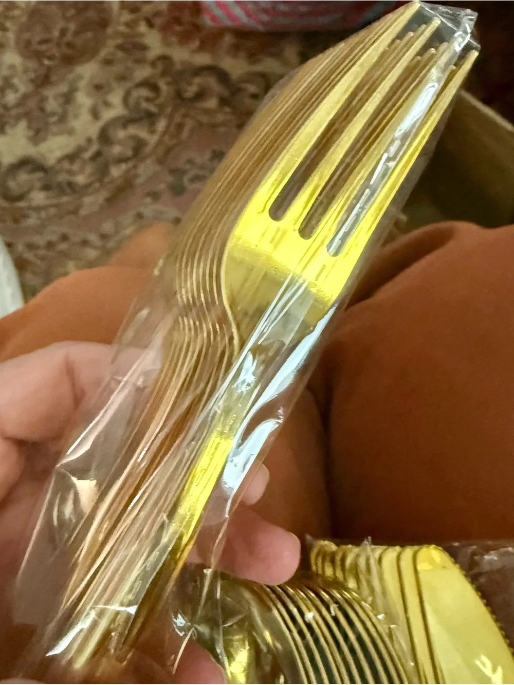 Gold Stainless Steel Flatware Set - Elegant Gold Cutlery